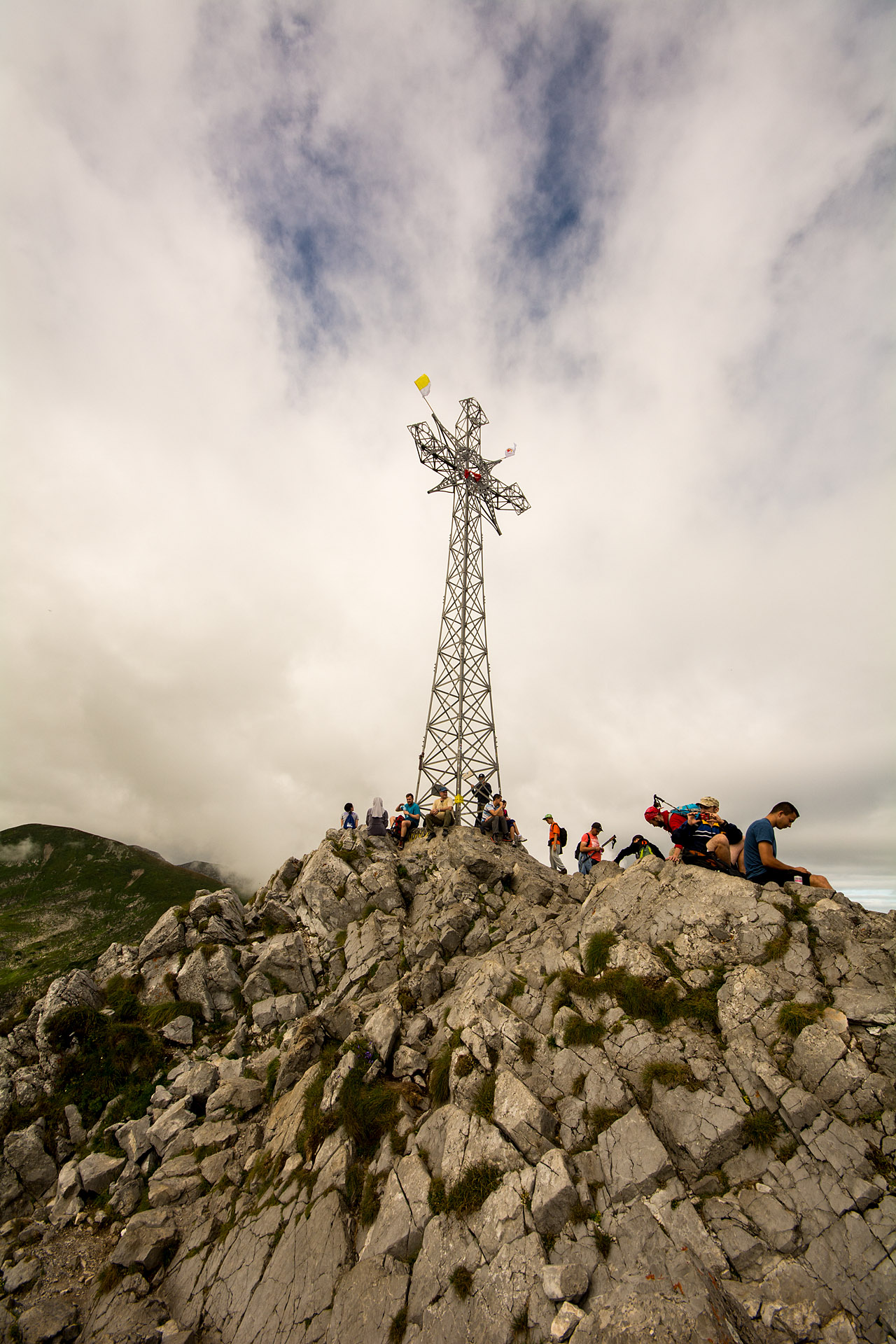 Cross at Giewont summit